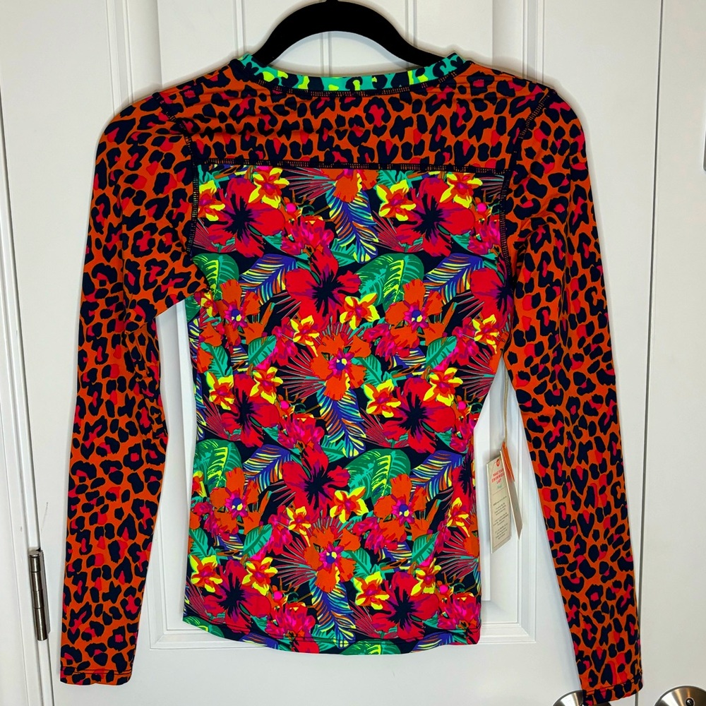 Maaji Surreal Wilderness Diver RashGuard Reversible Bikini Bottom Set Size M NWT - Picture 4 of 12